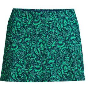 Lands' End Tummy Control Swim Skirt Swim Bottoms - Size: 10 Long - NWT